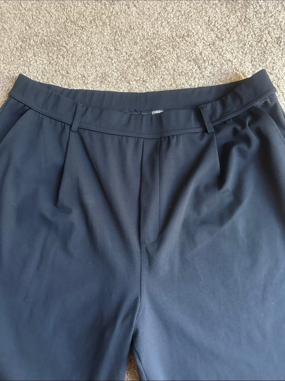 Women’s Halara DayStretch High Waisted Pocket Work Flare Pants Black SZ XL Tall